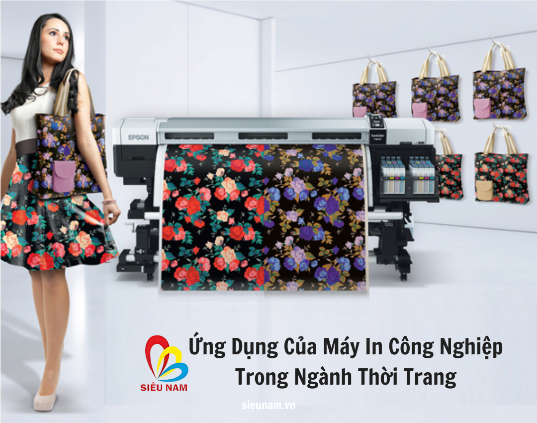 Ứng Dụng Của Máy In Công Nghiệp Trong Ngành Thời Trang